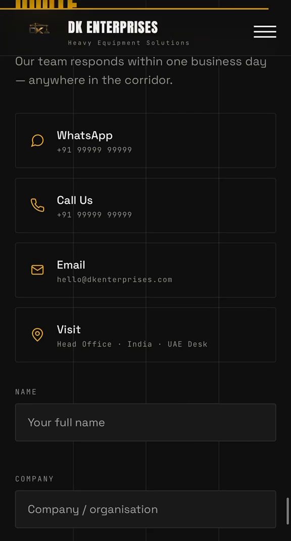 Contact: request an instant quote